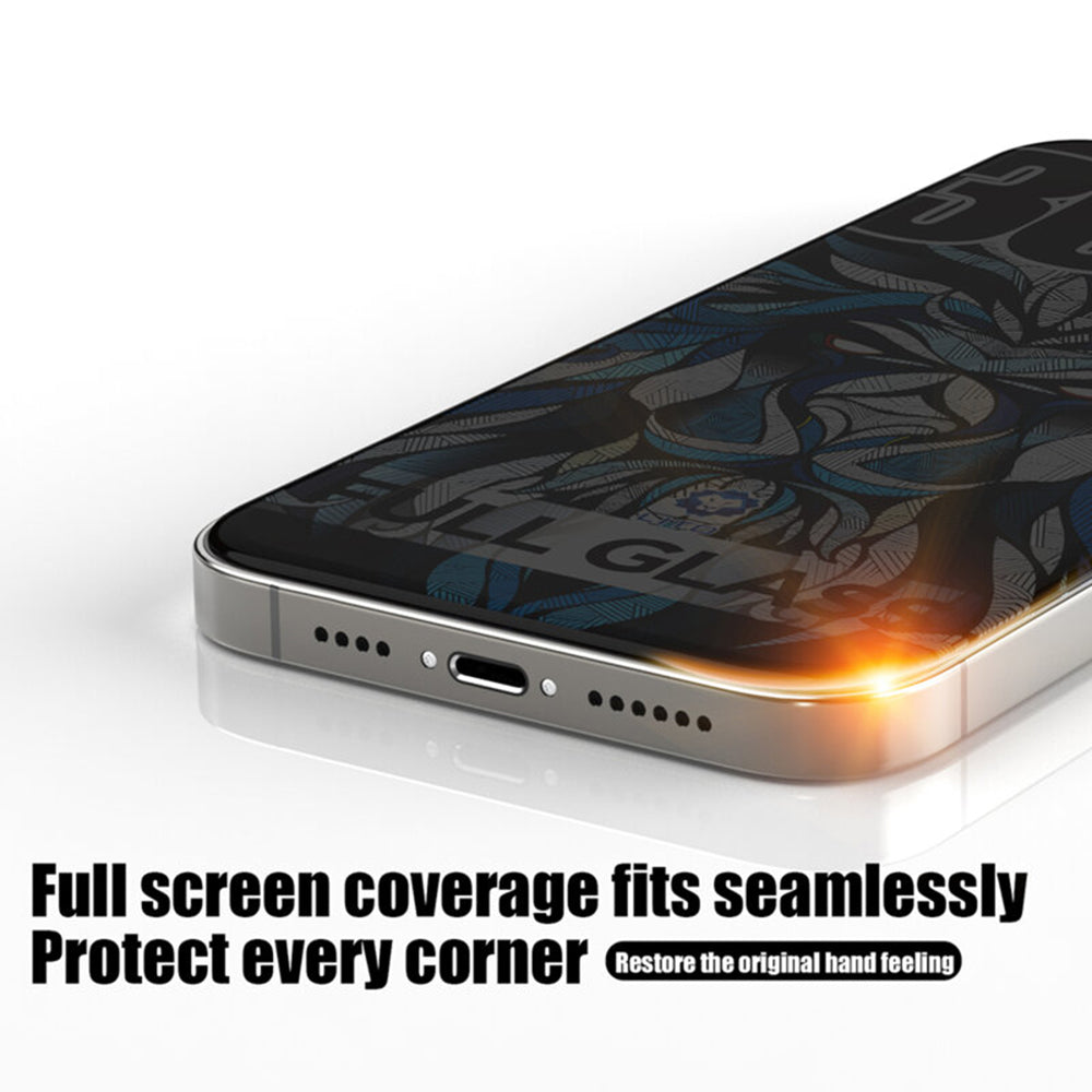 Film de protection Écran Privacy Lito D+ Max 300C pour Apple iPhone 17 Pro Max, Verre Trempé, Full Glue