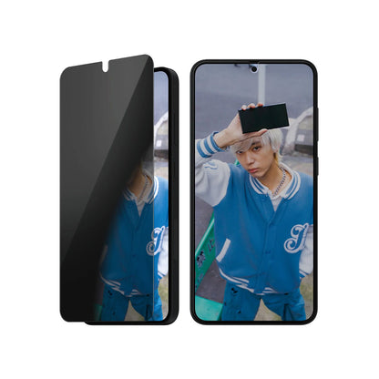 Film de protection écran Privacy PanzerGlass Ultra-Wide Fit pour Samsung Galaxy S25+ S936 / S24+ S926, Verre Trempé, Full Glue