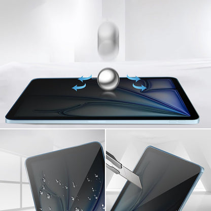 Privacy-Schutzfolie Techsuit ArmorGlass CrystalHD für Samsung Galaxy Tab S10+ / Tab S9 FE+, gehärtetes Glas, Full Glue, 2 Stück Set