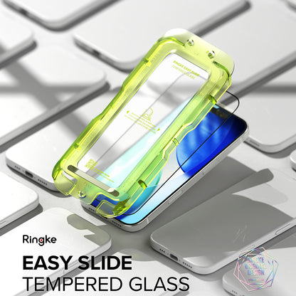 Ringke Easy Slide Displayschutzfolie für Apple iPhone 17 Pro, gehärtetes Glas, Full Glue, 2er Set