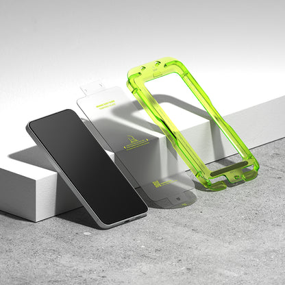 Film de protection d'écran Ringke Easy Slide pour Samsung Galaxy A57 5G, Verre Trempé, Full Glue, Lot de 2 pièces