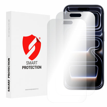 Film de protection Écran Smart Protection Premium Classic pour Apple iPhone 17 Pro, Plastique, Lot de 2 pièces