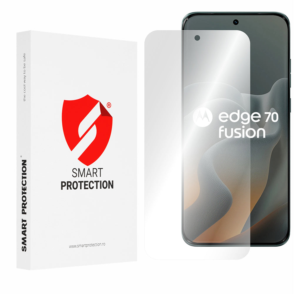 Schutzfolie Smart Protection Premium Classic für Motorola Edge 70 Fusion, Kunststoff, Set mit 2 Stück