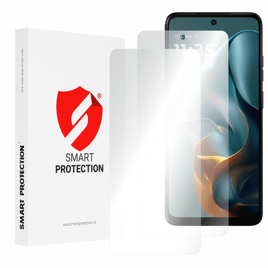 Film de protection d'écran Smart Protection Premium Classic pour Motorola Moto E15 / G05, Plastique, Lot de 2 pièces