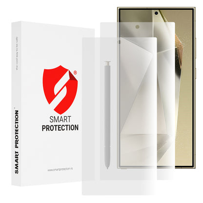 Film de protection d'écran Smart Protection Premium Classic pour Samsung Galaxy S24 Ultra S928, Plastique, Lot de 2 pièces