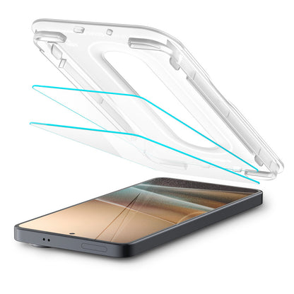 Spigen GlastR EZ FIT Pro HD Anti-Reflex Schutzfolie für Samsung Galaxy S26 S942, Gehärtetes Glas, Vollkleber, 2 Stück Set AGL11092