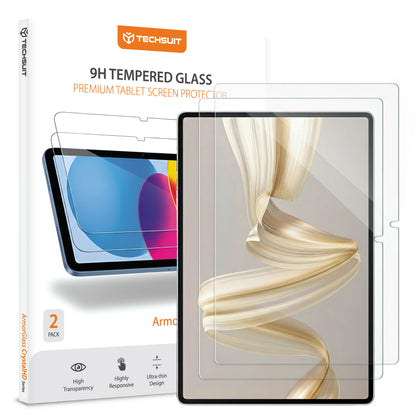 Schutzfolie Techsuit ArmorGlass CrystalHD für Huawei MatePad Pro 12.2 (2025), gehärtetes Glas, Full Glue, Set mit 2 Stück