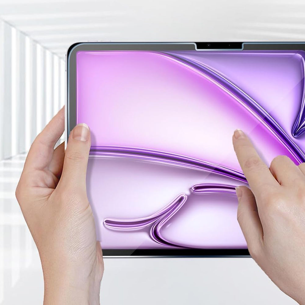 Film de protection d'écran Techsuit ArmorGlass CrystalHD pour Samsung Galaxy Tab A11 / Tab A9, Verre Trempé, Full Glue, Lot de 2 pièces