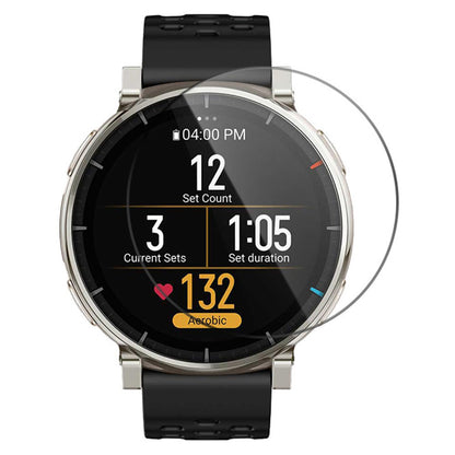Film de protection Écran Techsuit Nano Flex pour Amazfit Active 3 Premium, Plastique, Lot de 2 pièces, Noir