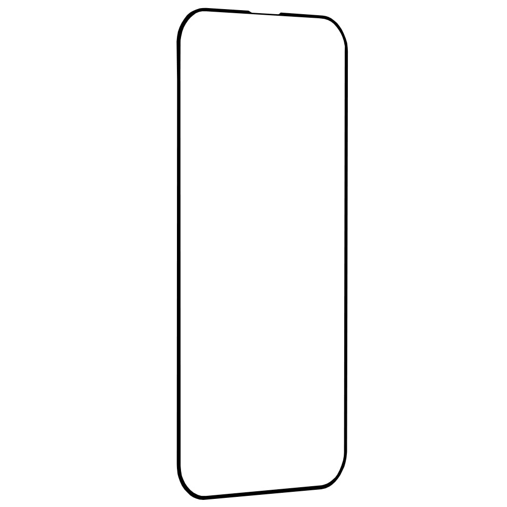 Film de protection d'écran Techsuit pour Apple iPhone 14 Pro Max, Verre trempé, Full Glue, 111D, Noir