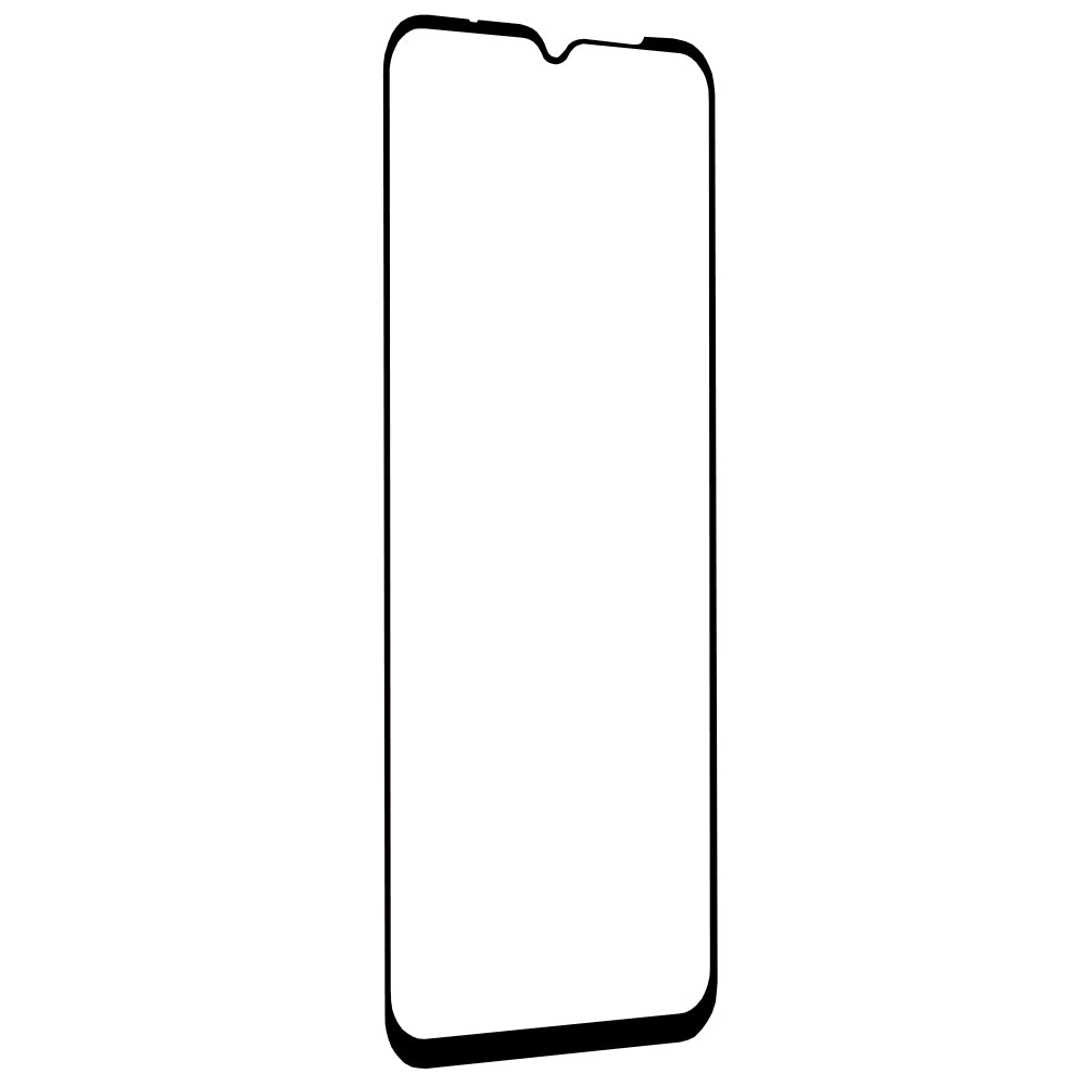 Techsuit Displayschutzfolie für Motorola Moto E22i / E22, gehärtetes Glas, Full Glue, 111D, Schwarz