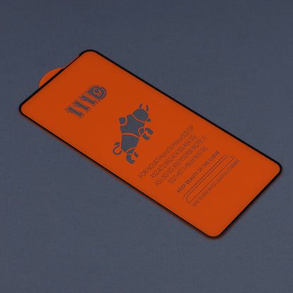 Techsuit Displayschutzfolie für Motorola Moto G64 / G54 Power Edition / G14 / G54, gehärtetes Glas, Full Glue, 111D, Schwarz
