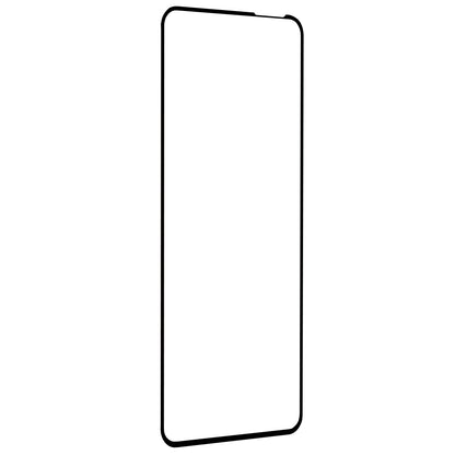 Techsuit Displayschutzfolie für OnePlus Nord N200 5G / Oppo A74 5G / A54 5G, gehärtetes Glas, Full Glue, 111D, Schwarz