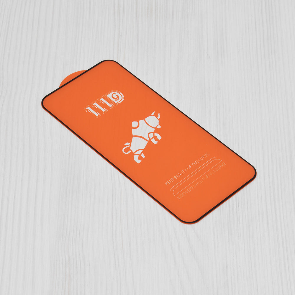 Film de protection d'écran Techsuit pour Oppo Reno11 F, Verre Trempé, Full Glue, 111D, Noir