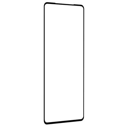 Techsuit Displayschutzfolie für Realme 9 / 9 Pro+ / Oppo Find X5 Lite / Reno7 5G / A94, gehärtetes Glas, Full Glue, 111D, Schwarz