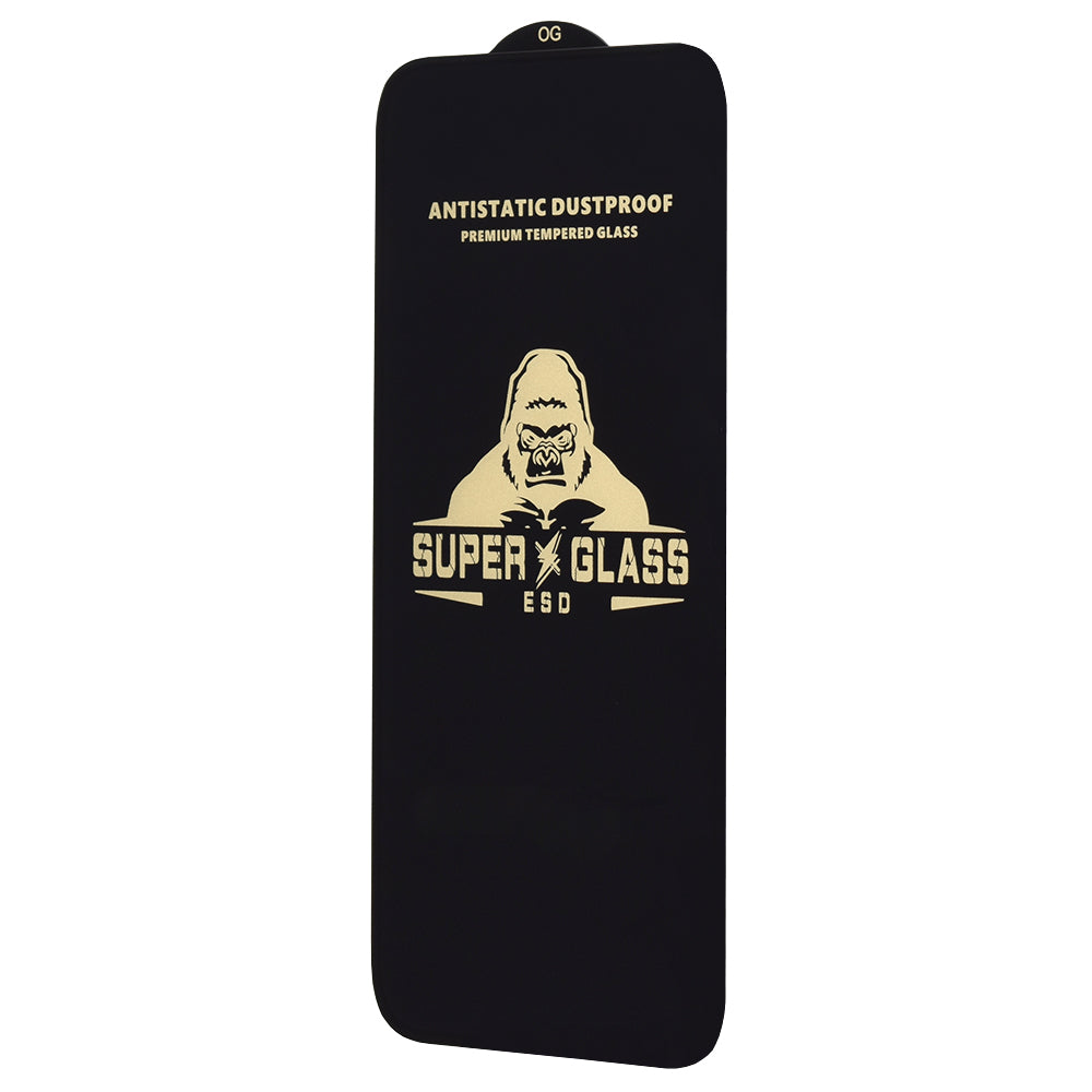 Techsuit Screen Protector Film for Samsung Galaxy A04 A045 / A04s A047 / A13 5G A136, Tempered Glass, Full Glue, Black