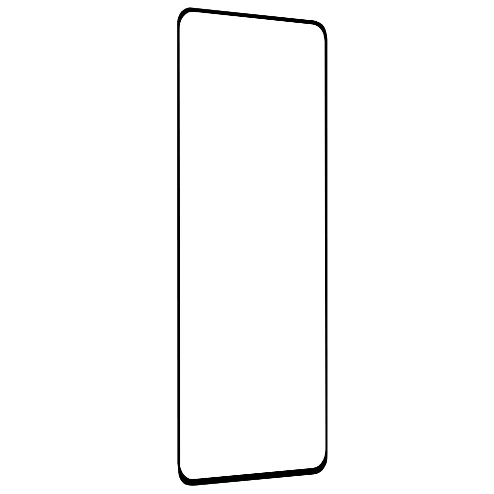 Techsuit Screen Protector Film for Samsung Galaxy A72 A725 / A72 5G A726, Tempered Glass, Full Glue, 111D, Black