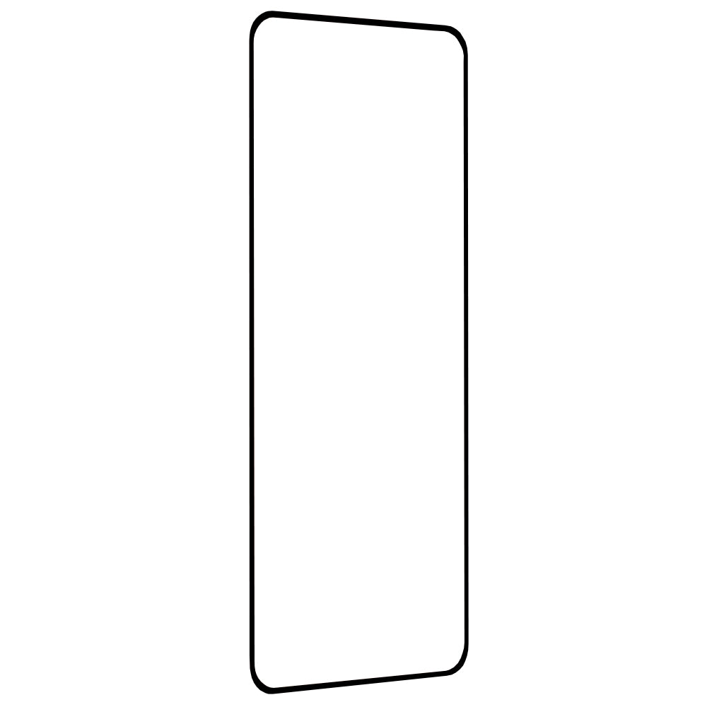 Techsuit Displayschutzfolie für Samsung Galaxy S21 5G G991, gehärtetes Glas, Full Glue, 111D, Schwarz