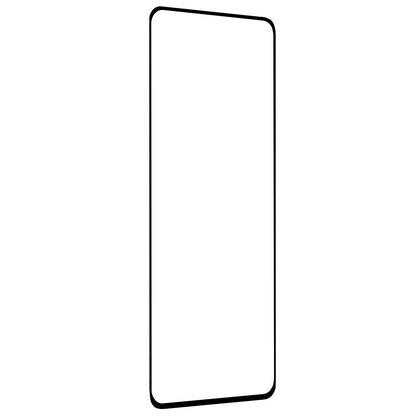 Techsuit Displayschutzfolie für Xiaomi Poco F3 / Mi 11i, gehärtetes Glas, Full Glue, 111D, Schwarz