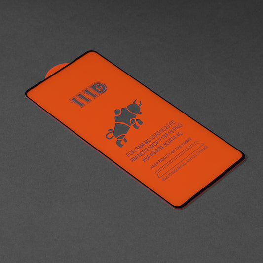 Film de protection d'écran Techsuit pour Xiaomi Poco M5s / Redmi Note 10S / Note 10, Verre trempé, Full Glue, 111D, Noir