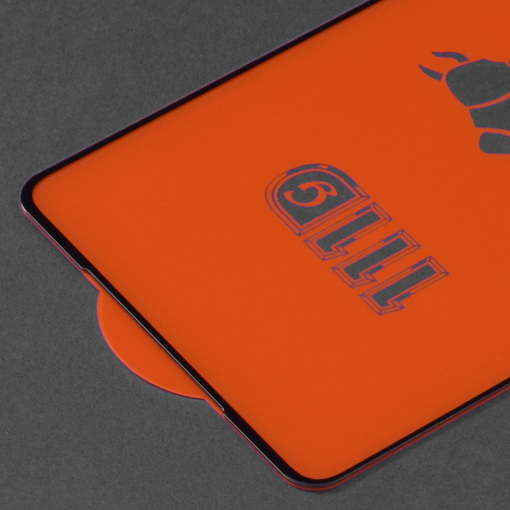 Techsuit Displayschutzfolie für Xiaomi Redmi Note 12S, gehärtetes Glas, Full Glue, 111D, Schwarz