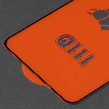 Techsuit Displayschutzfolie für Xiaomi Redmi Note 9 / 10X 4G, gehärtetes Glas, Full Glue, 111D, Schwarz