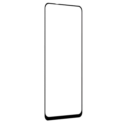 Techsuit Displayschutzfolie für Xiaomi Redmi Note 9 / 10X 4G, gehärtetes Glas, Full Glue, 111D, Schwarz