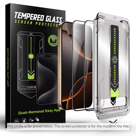 Film de protection d'écran Techsuit TitanGlass CrystalHD pour Samsung Galaxy S25 FE, Verre Trempé, Full Glue