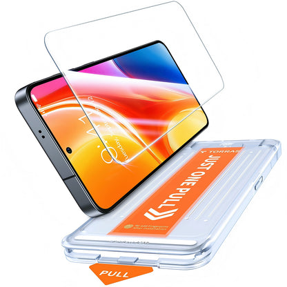 Film de protection d'écran Torras GlassGo Install Master pour Samsung Galaxy S26 Plus S947, Verre Trempé, Full Glue, Transparent
