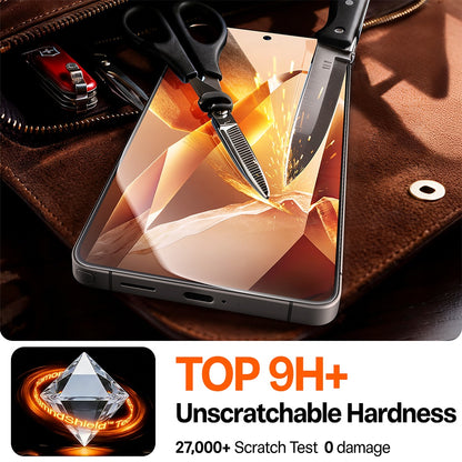 Torras GlassGo Install Master Screen Protector for Samsung Galaxy S26 Ultra S948, Tempered Glass, Full Glue, Transparent
