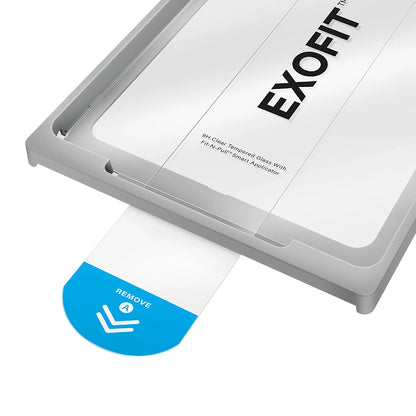 Film de protection d'écran UNIQ Optix Exofit pour Apple iPad Air 11 (2024), Verre trempé, Collage intégral