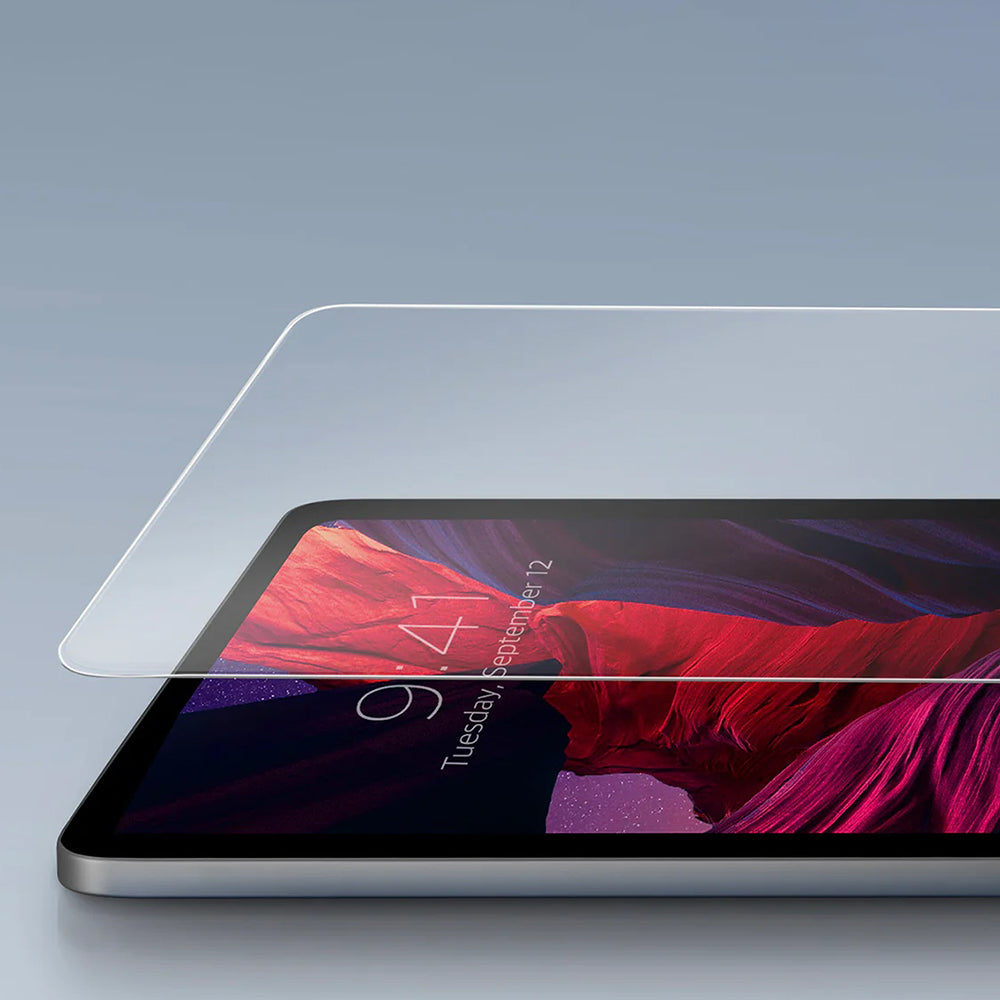 Film de protection d'écran UNIQ Optix Exofit pour Apple iPad Air 11 (2024), Verre trempé, Collage intégral