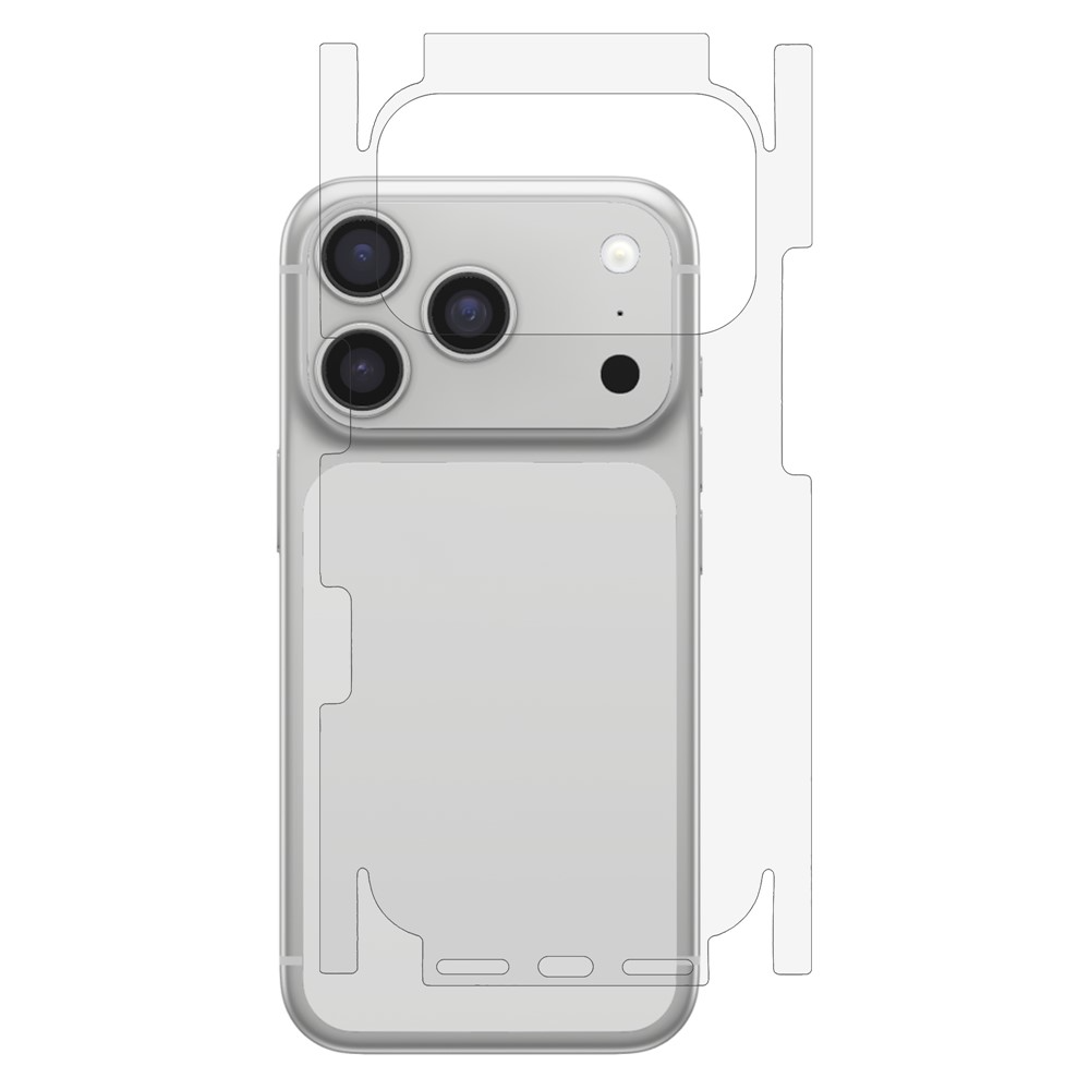OEM Rückschutzfolie für Apple iPhone 17 Pro, Kunststoff