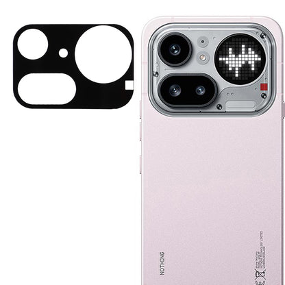 Techsuit Rückkamera-Schutzfolie für Nothing Phone (4a) Pro, gehärtetes Glas, schwarz