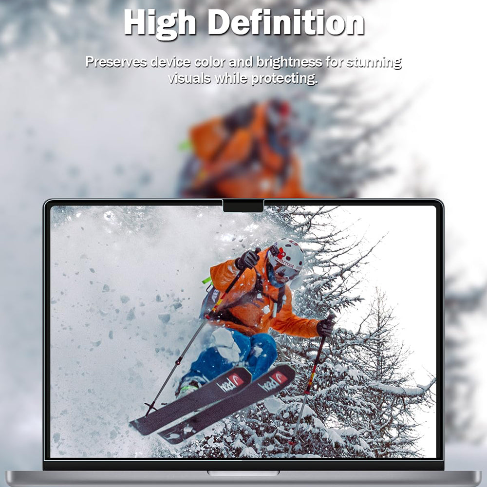 Film de Protection Écran Anti Lumière Bleue Techsuit VisionProX pour Apple MacBook Air M4 13 pouces (2025), Plastique