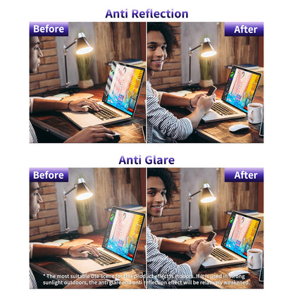 Anti Blue Light Techsuit VisionProX Screen Protector for 14inch Laptop, Plastic