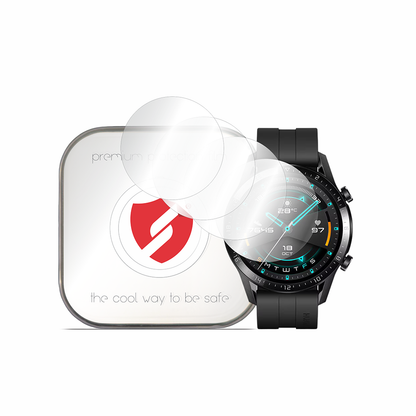 Film de protection Smart Protection Premium Classic pour Huawei Watch GT 2 46mm, lot de 4 pièces, plastique
