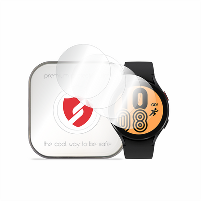 Smart Protection Premium Classic Schutzfolie für Samsung Galaxy Watch4 44mm, 4er-Set, Kunststoff