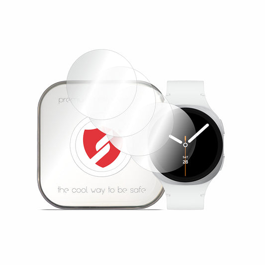Film de protection Smart Protection Premium Classic pour Samsung Galaxy Watch9 / Watch8 40mm, lot de 4 pièces, plastique