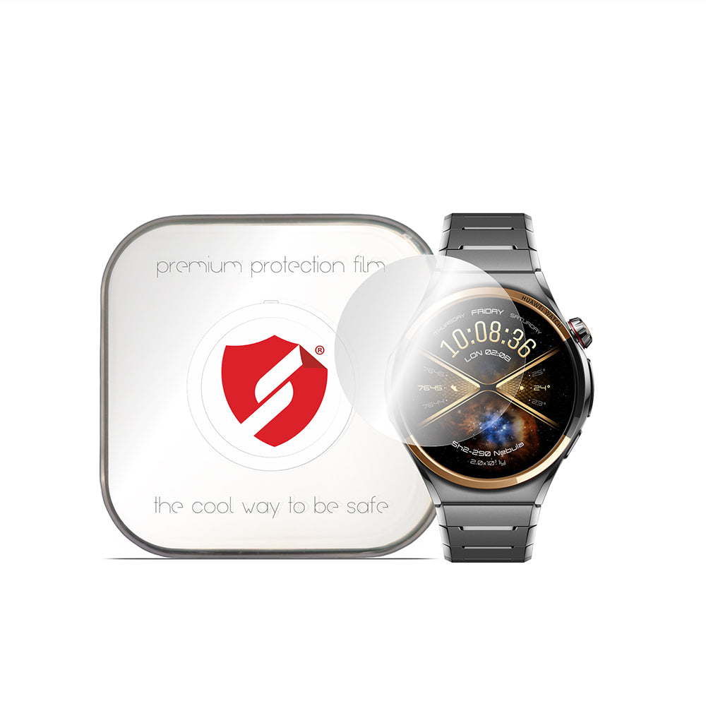Smart Protection Premium Classic Schutzfolie für Huawei Watch 6 Pro 46 mm, Kunststoff, 4er-Set