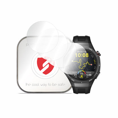 Film de protection Smart Protection Premium Classic pour Huawei Watch GT 5 Pro 46mm, lot de 4 pièces, plastique
