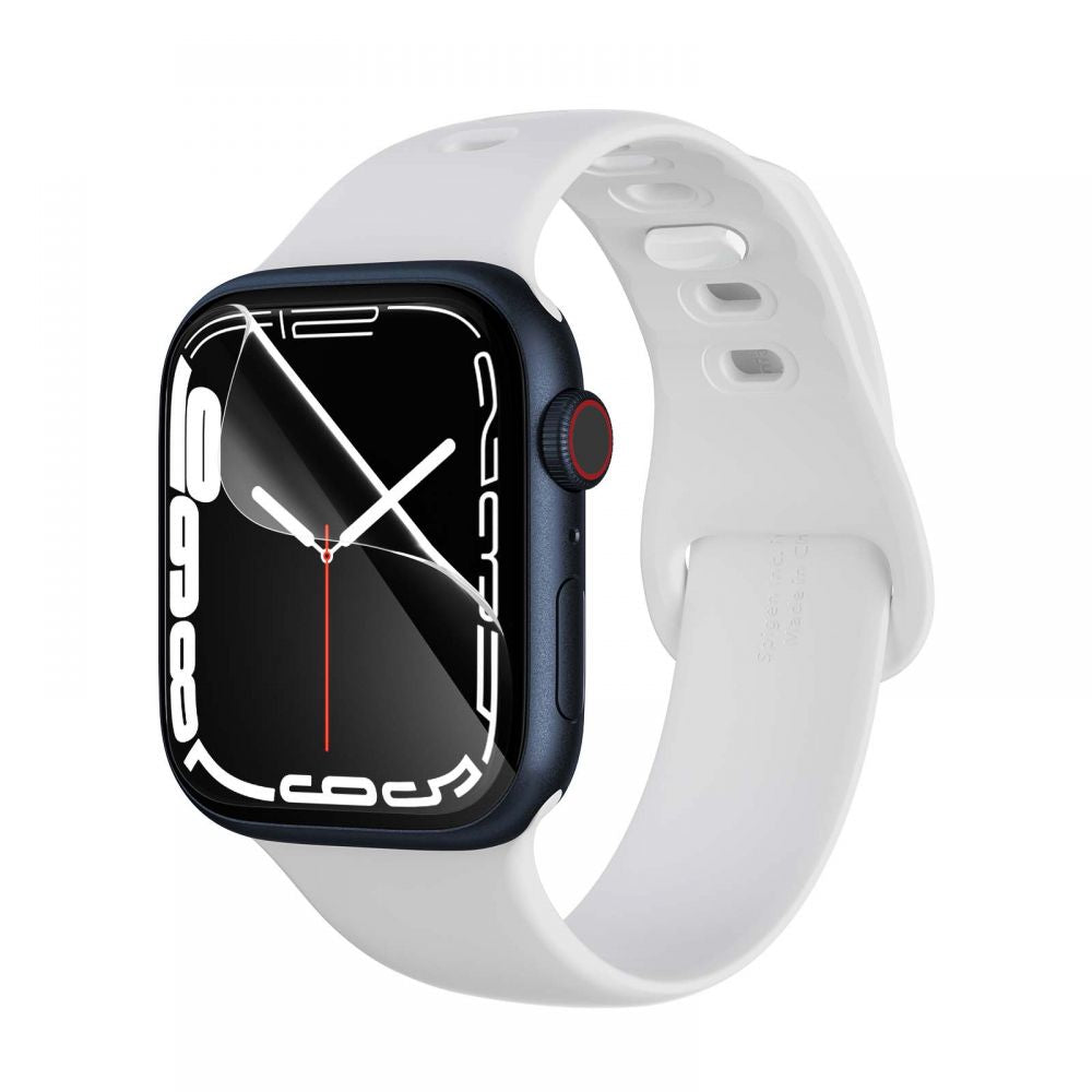 Spigen Neo Flex Protection Film for Apple Watch 45mm / 44mm / 42mm Series, Set of 3 pieces, Plastic AFL04049