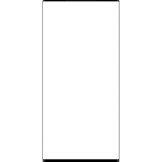 Verre d'écran + Colle de bord / OCA Forward Guard pour Samsung Galaxy S22 Ultra 5G S908, Noir