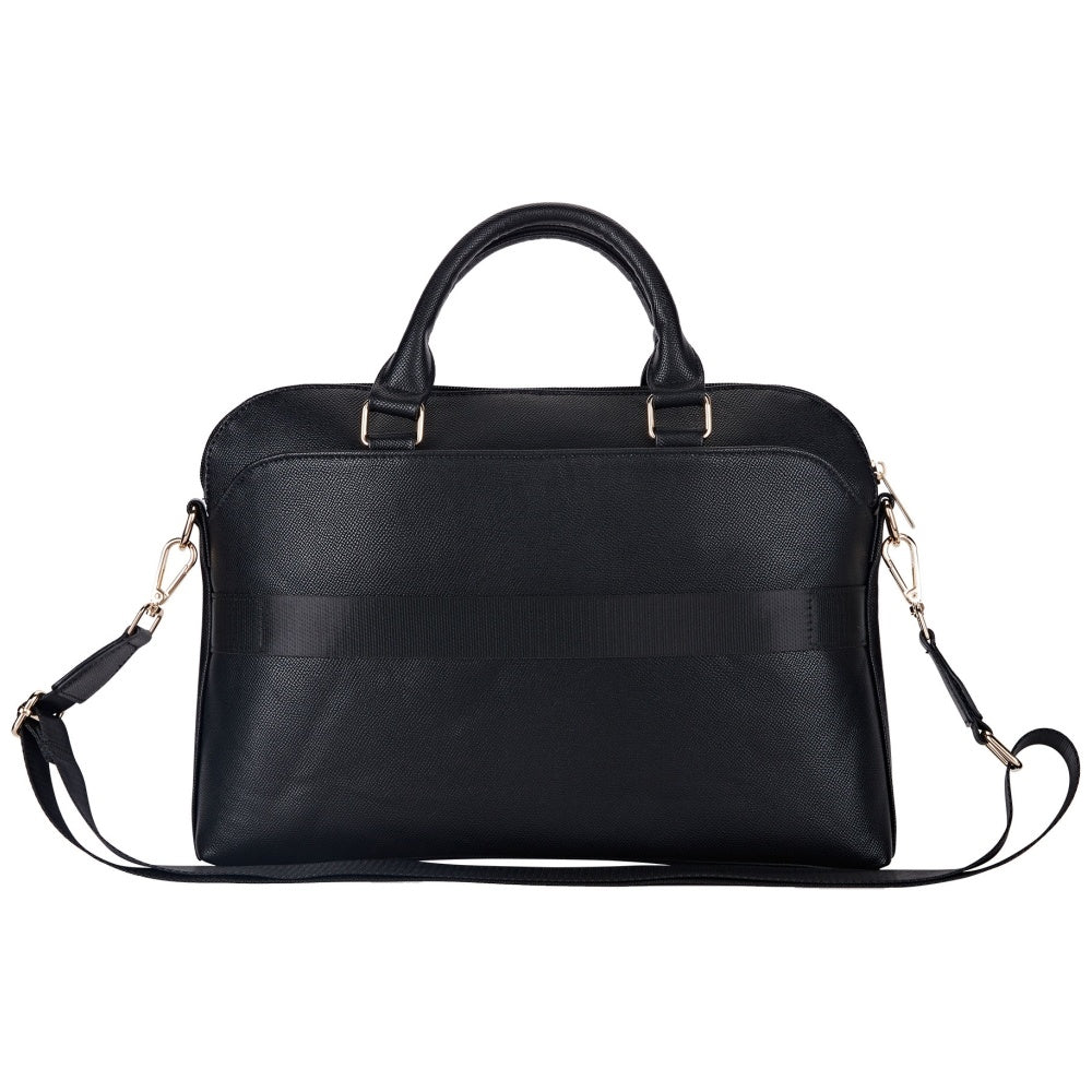 Sac Guess Grained Triangle Logo pour Ordinateur Portable 15 pouces, Noir