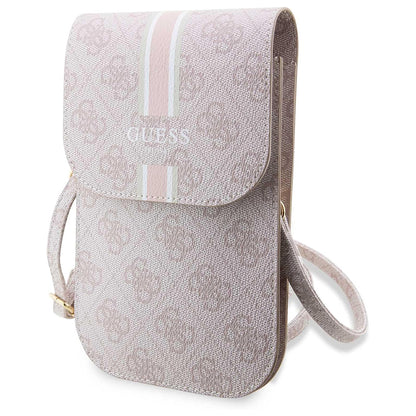 Sac Universel pour Téléphone, Guess, 4G Stripes, Rose