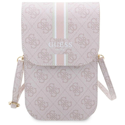 Sac Universel pour Téléphone, Guess, 4G Stripes, Rose
