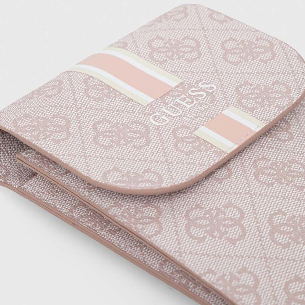 Sac Universel pour Téléphone, Guess, 4G Stripes, Rose