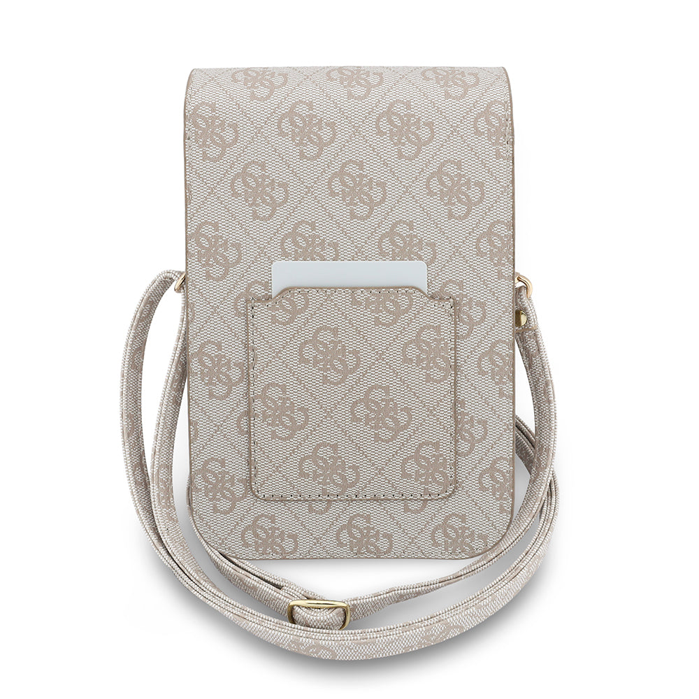 Sac Universel pour Téléphone, Guess, Fliptok Triangle 4G, Rose