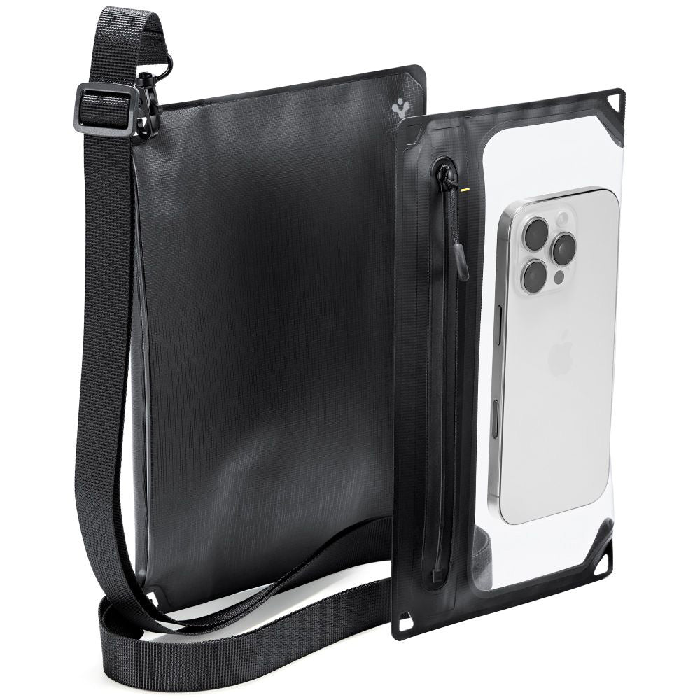 Sac et Housse Étanche Universelle Spigen Crossbag, Noir AMP09746