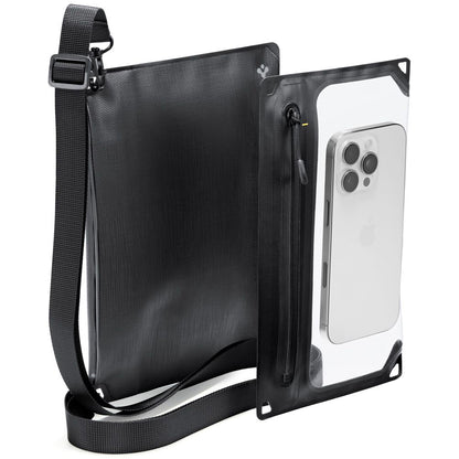 Sac et Housse Étanche Universelle Spigen Crossbag, Noir AMP09746